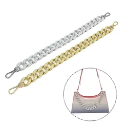 Fashion Decoration Chains Short 38cm Gold Chains To Put Charms On Short Gold Bag Chain for DIY Charms Shoulder Bag Accessories