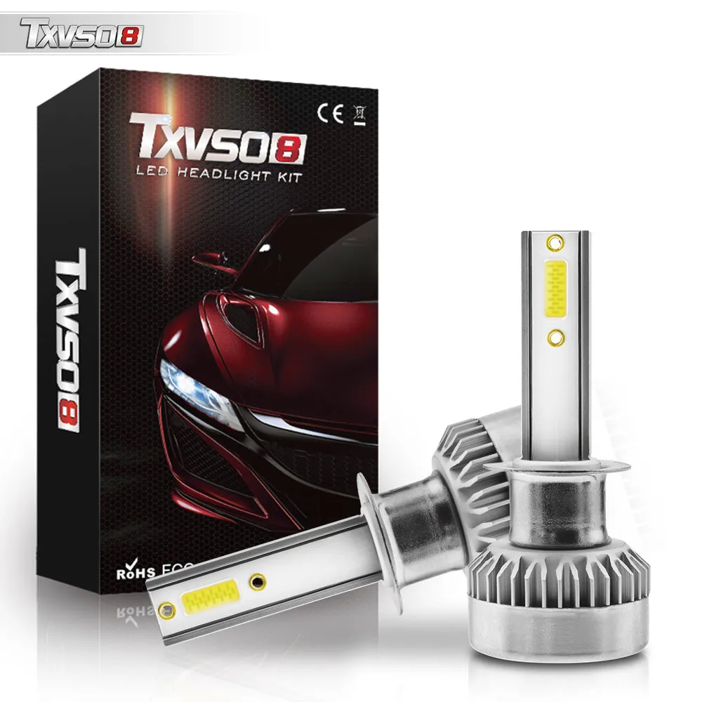 

High Recommend 360 Degree Angle 110W 20000LM 6000K IP68 G1 H1 Super Bright Car Headlights Led Turbo Auto Bulb Headlamp Wholesale