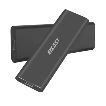 

2Pcs Type-C USB 3.1 NVME Solid State Hard Disk Box Portable M.2 NVMe Case 10Gbps High Speed PCI-e Enclosure Hard Disk Case