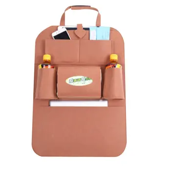 

Multifunction Car Seat Back Hanging Bag Felt Storage Bag Multi-Pocket Organizer Container Universal Stowing Tidying Bag