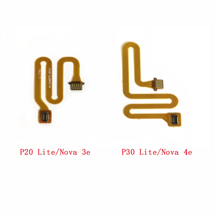

Home Button Fingerprint Touch ID Sensor Connector Flex Cable For Huawei P20 Lite / Nova 3e P30 Lite / Nova 4e Connector Ribbon