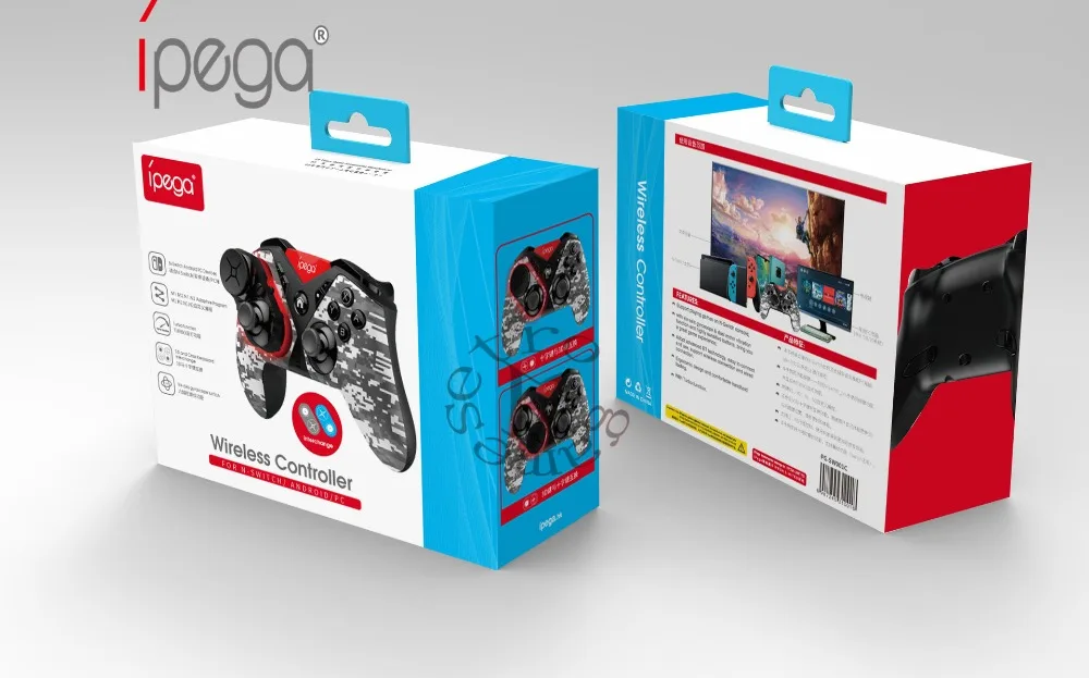 Ipega PG-SW001 беспроводной Bluetooth контроллер геймпад джойстик для nintendo Swtich Android смартфон