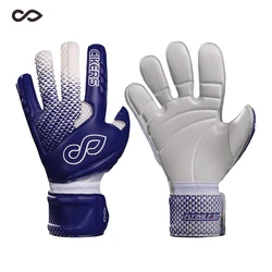 17-20cm Latex Goalkeeper Soccer Gloves Anti-Slip Football Training Protection Adult Goalie guantes de portero Training Gloves