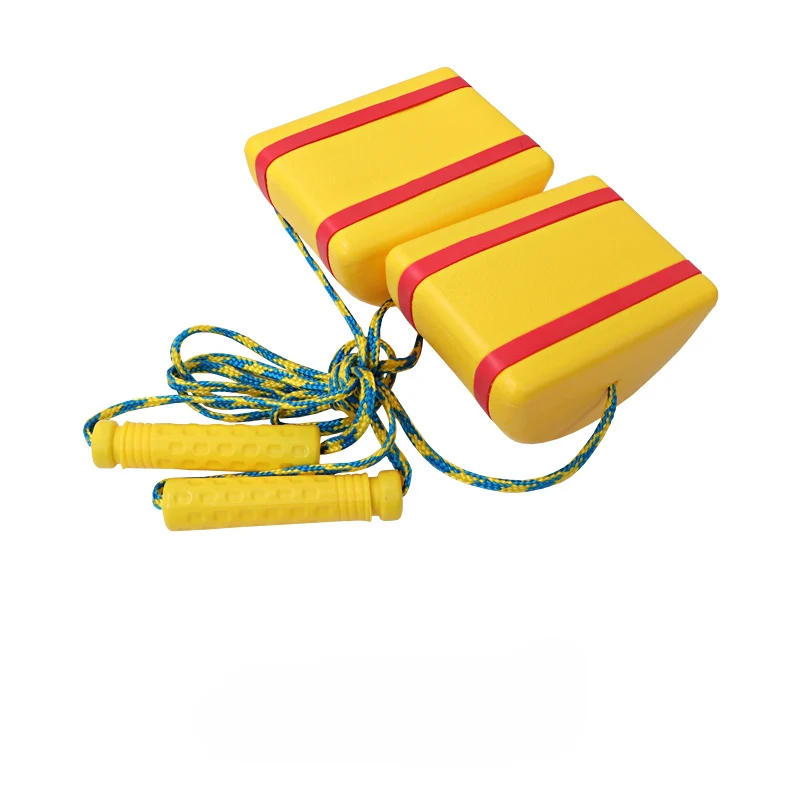 Уличные игрушки сбалансированный шаговый камень детский сад Сенсорное оборудование для обучения детей шагая на ходулях с ручками