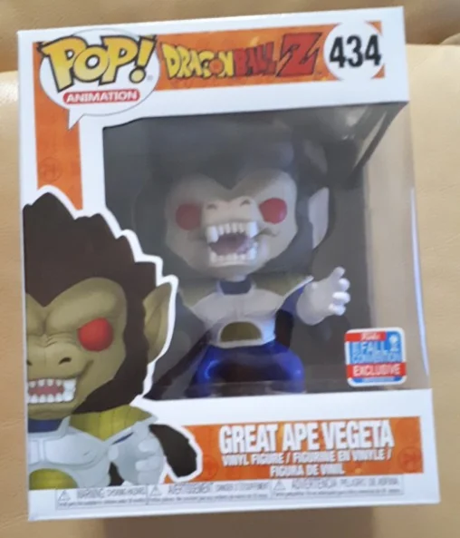 Funko POP Dragon Ball Z GRETA APE VEGETA 434# Виниловая фигурка Коллекционная модель игрушки