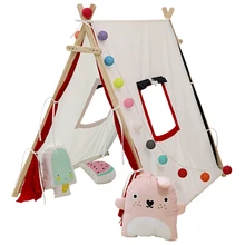 Ins масло ши детский сад палатка крытый игровая комната детская игрушка дом принцесса замок вешалки