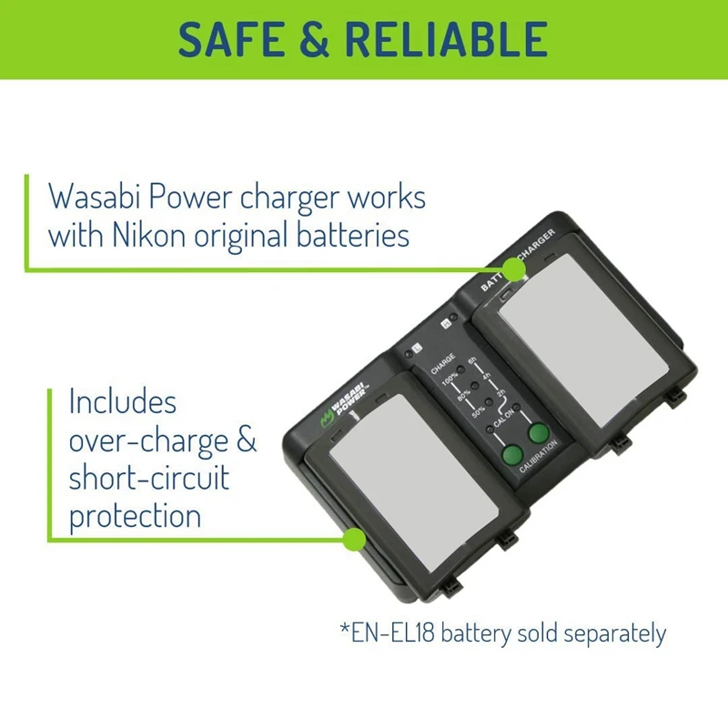 US $35.35 PromotionMH26 Battery Dual Charger With EU Plug For Nikon D4S EL4A D850 EN EL4 LP E4