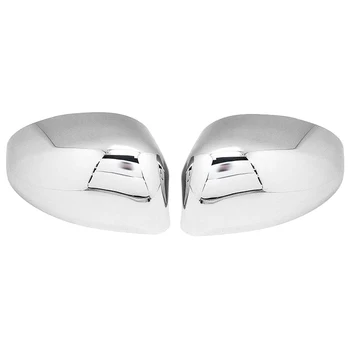 

Chrome Side Door Mirror Cap Overlay Cover for 2005-Up Citroen C4