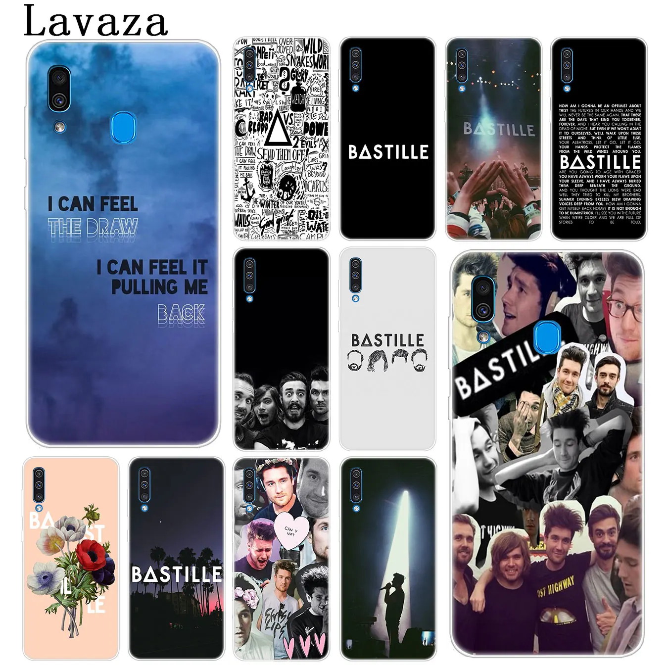 

Lavaza Bastille Hard Transparent Phone Case for Samsung Galaxy A10 A20 A30 A40 A50 A60 A70 M40 M30 M20 M10 Cover