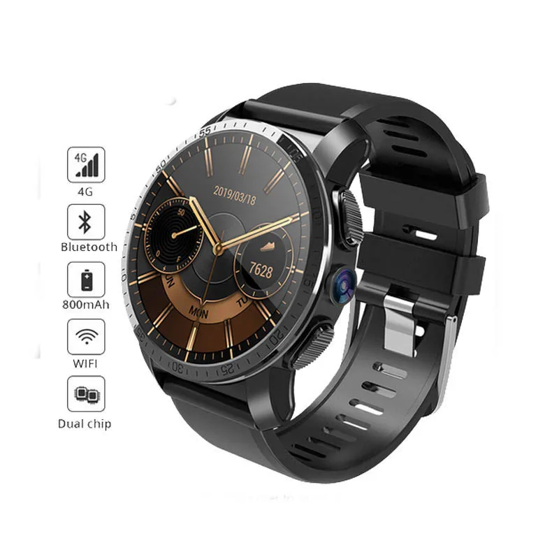  4G Dual Operating System Smart Business Watch Ip67 Waterproof GPS 2G RAM+16G ROM/ 3G RAM+32G ROM Mu