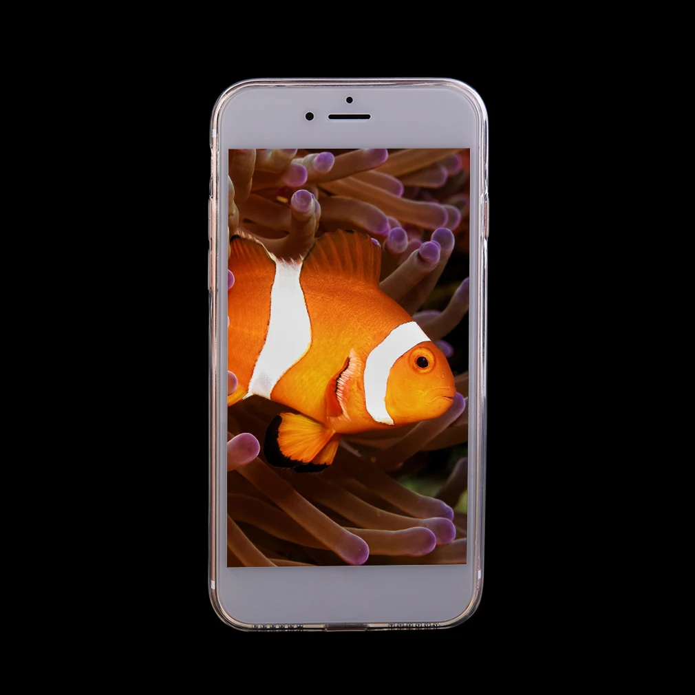 Модный портативный смартфон защитный чехол для Iphone 7 TPU чехол+ Закаленное стекло Защитная пленка для экрана