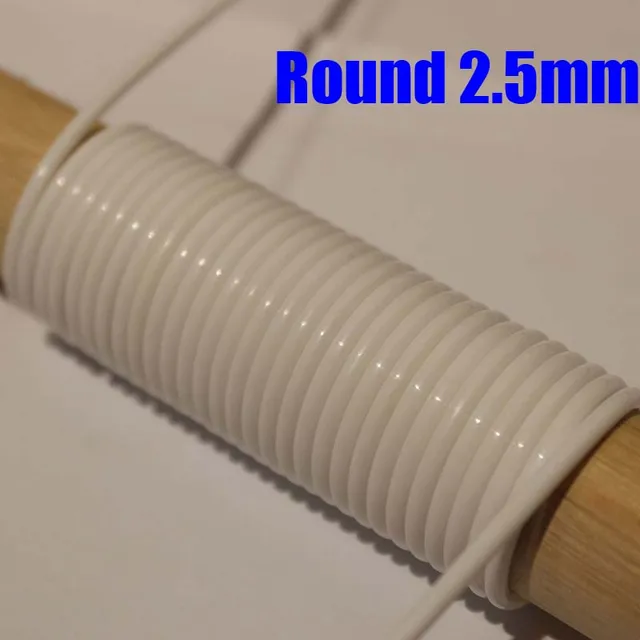 10 Meters PE Gradient Flat Synthetic Rattan Material Roll Handmade Weaving Rope Repair Furniture Bed Sofa Chair Table Basket 30