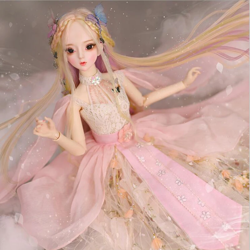 Кукла шарнирная с подвижными суставами 60 см 1/3 Bjd| |