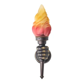 

Lamparas Torchbearer LED Wall Lamps Loft Retro Art Hanging Wall Sconces Home Bar Restaurant Cafe Torch Light Fixtures