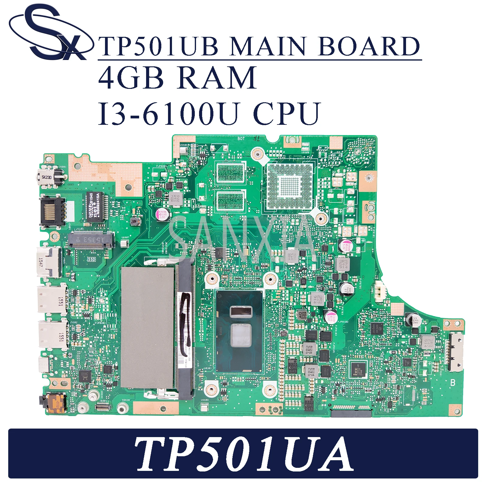 Материнская плата KEFU TP501UB для ноутбука ASUS VivoBook Flip TP501UA TP501UAM TP501UJ TP501UQ оригинальная