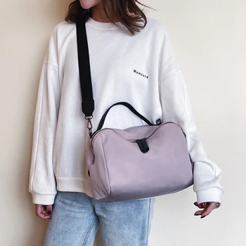 

Women Casual Wide Strap Buckets Designer Shoulder Bags Luxury Tote Crossbody Large Capacity Messenger Solid Bag Simply Purses