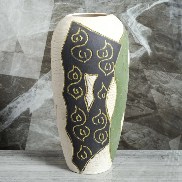 Ваза напольная &quotАурика&quot греческие мотивы 46 см | Дом и сад