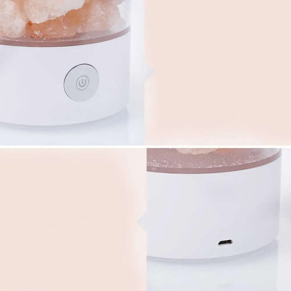  Salt Lamp Himalayan Crystal Salt Stone Lamp Negative Ion Air Purification Lamp Sleep Aid Square Rou - 4000246833902