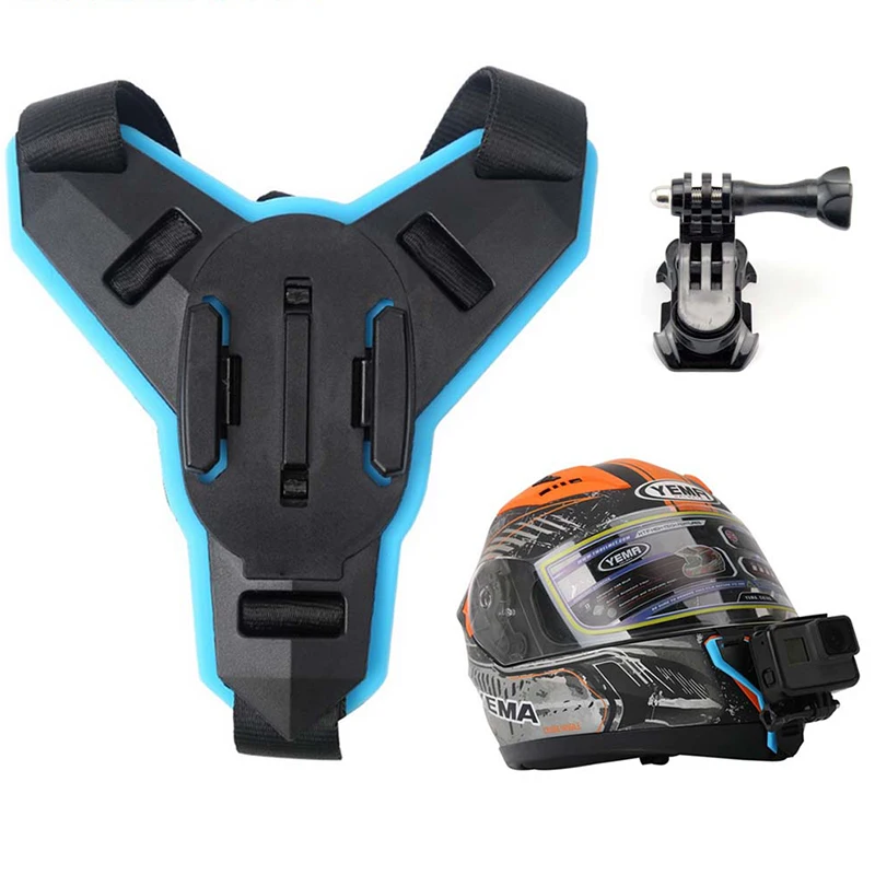 Подбородок на шлем для GoPro Hero 6 5 SJCAM держатель мотоциклетного шлема аксессуары