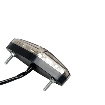 

12V 15-LED Motorcycle Driving Brake Lamps Taillight Rear Tail Light Universal Automobile Signal Lamp