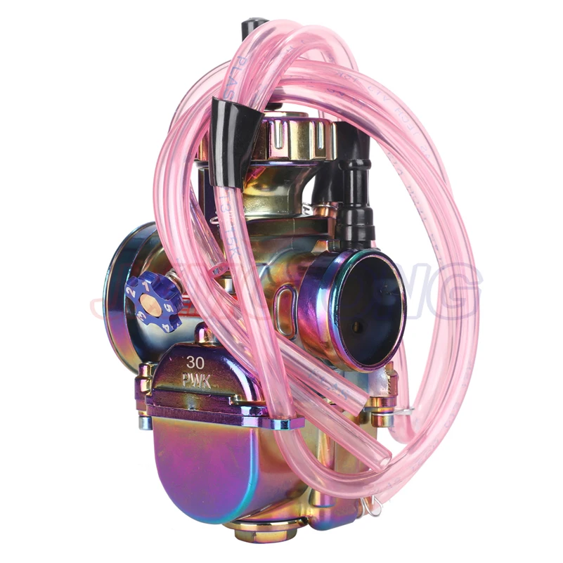 About TM28 TM30 28mm 30mm Carburetor Carbon Fiber for Kawasaki KX125 150 and for Honda CR250