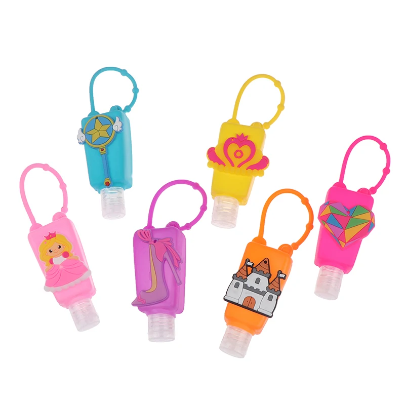 New 1PC Cute Cartoon Waterless Silicone Bath Body Works Hand Sanitizer Pocketable Antibacterial Holder With Empty Bottle New 1PC Cute Cartoon Waterless Silicone Bath Body Works Hand Sanitizer Pocketable Antibacterial Holder With Empty Bottle