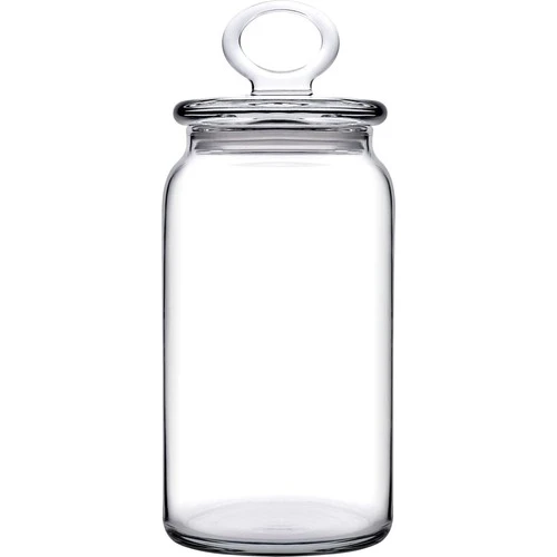 Pasabahce Elips Large Glass Jar Food Preserve Airtight Container