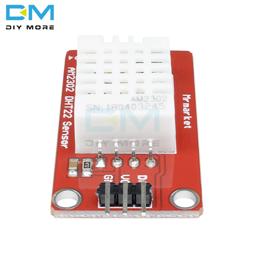 Цифровой AM2302 DHT22 датчик температуры и влажности модуль для Arduino Uno R3 емкостный датчик влажности элемент платы один