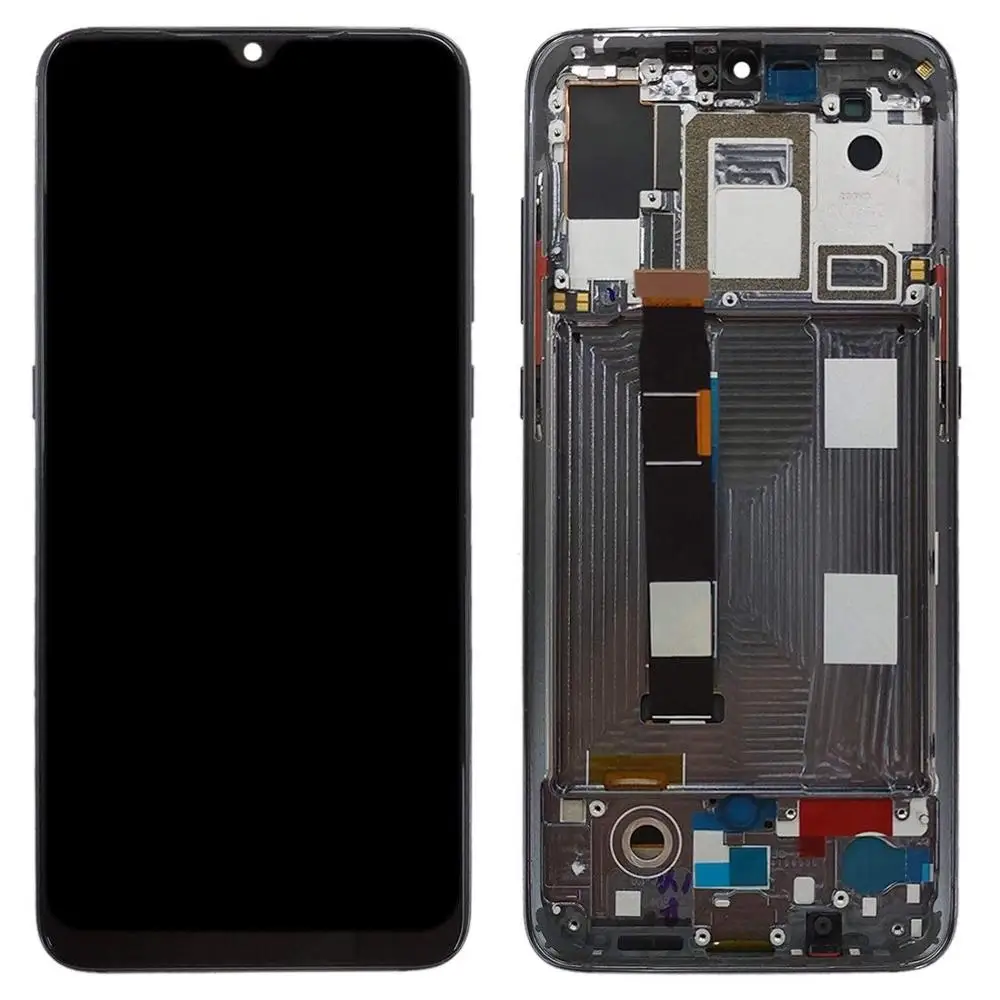

6.39 inch LCDs For Xiaomi Mi9 LCD Display with Touch Screen Digitizer Assembly Replacement with Frame For Xiaomi MI9 Phone LCDs