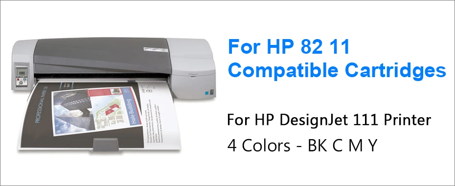 Third Party Brand] For HP 11 82 Replacement Ink Cartridge For HP Designjet  111 111R Printer (CH565A C4836A C4837A C4838A)|ink cartridge free  shipping|ink cartridges for hp officejet 6500ink cartridges canon mp600 -  AliExpress