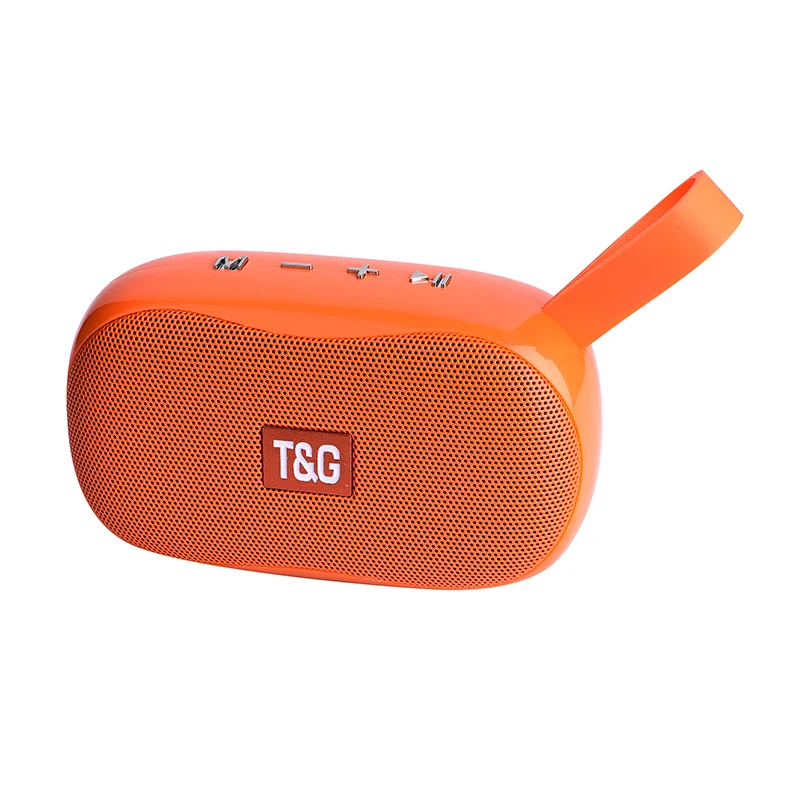 TG-173 мини-динамик Портативный беспроводной Bluetooth динамик сабвуфер открытый динамик Поддержка FM TF карта - Цвет: orange