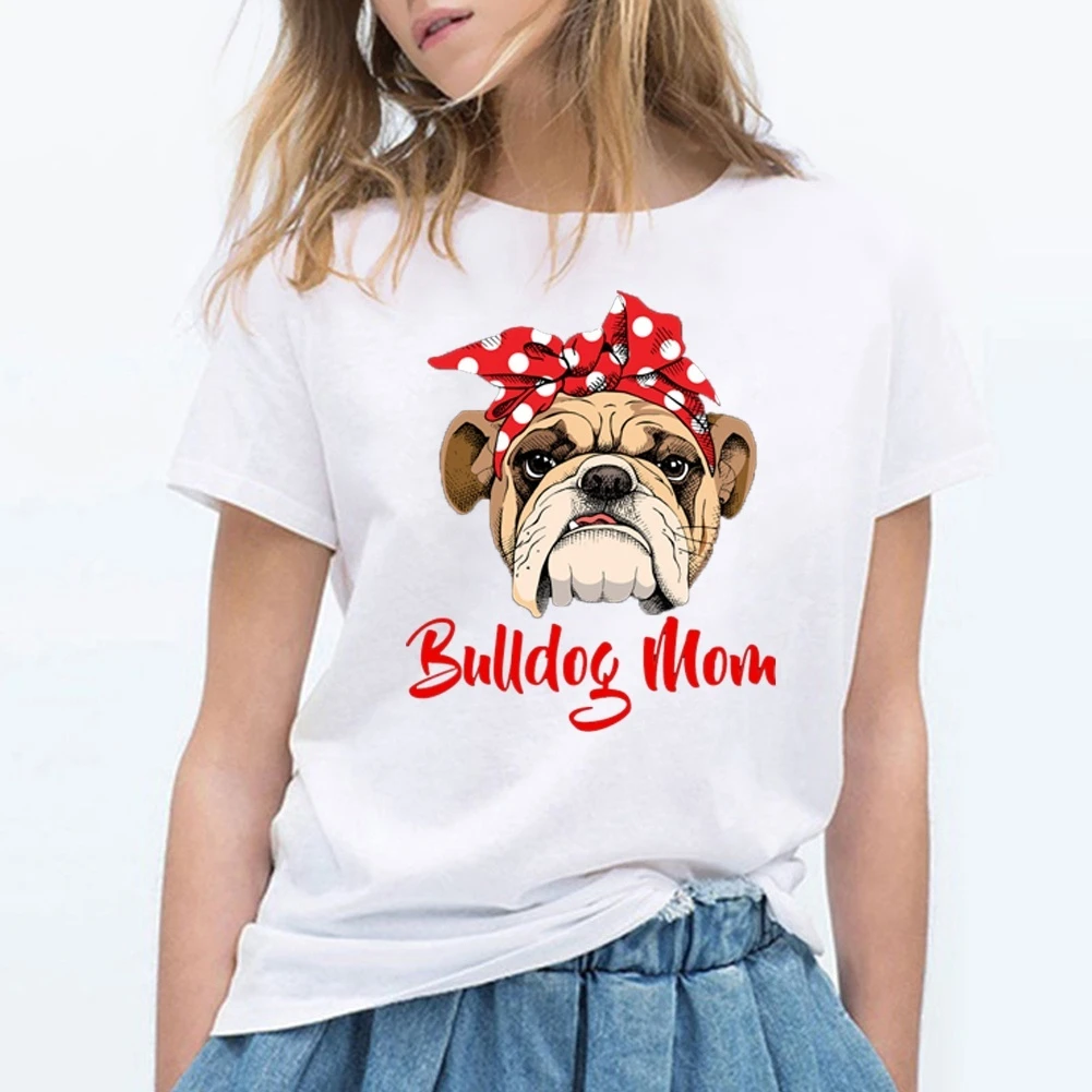 Bulldog mom shirt Clearance