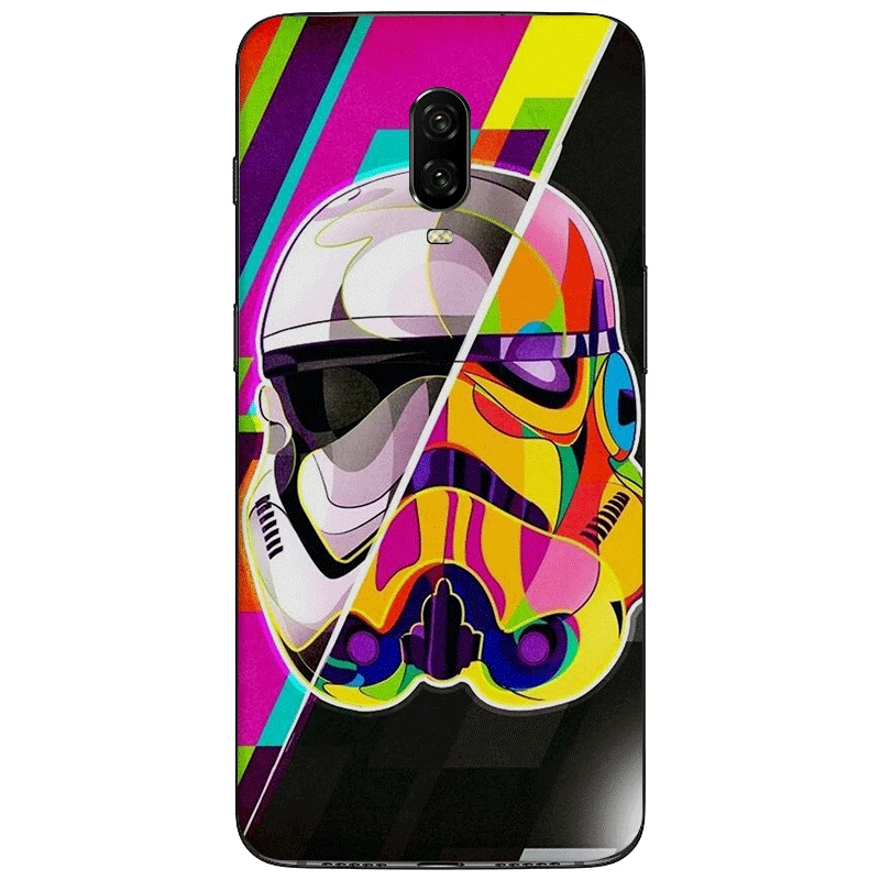 B5 Чехол с рисунком для OnePlus 5 5T 6 6T 7 Pro, силиконовая задняя крышка R2D2 BB8, Звездные войны, кофе, штурмовик, Дарт Вейдер, модный - Цвет: B5