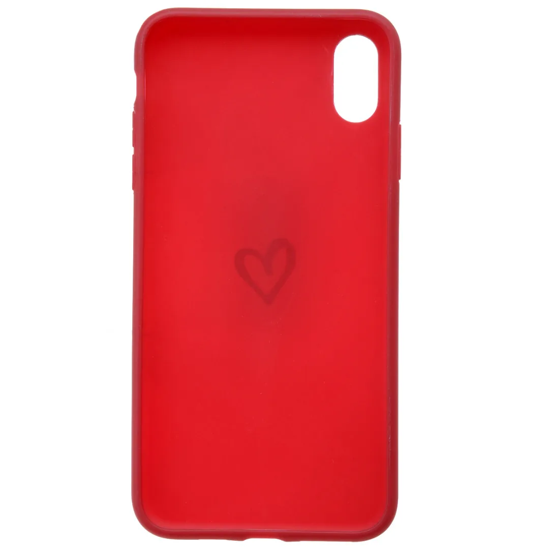 Phone Case For iphone XR X 6 6 s 7 8 plus Cute Simple Love Heart Shockproof Soft TPU Case Cover For iPhone X XS Max XR Fundas