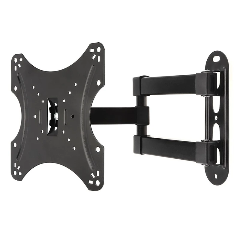 

14 Inch-42 Inch Retractable TV Wall Mount Bracket Loading 20Kg Full Motion Bracket Mount for Flat Screen Up To 200X200Mm