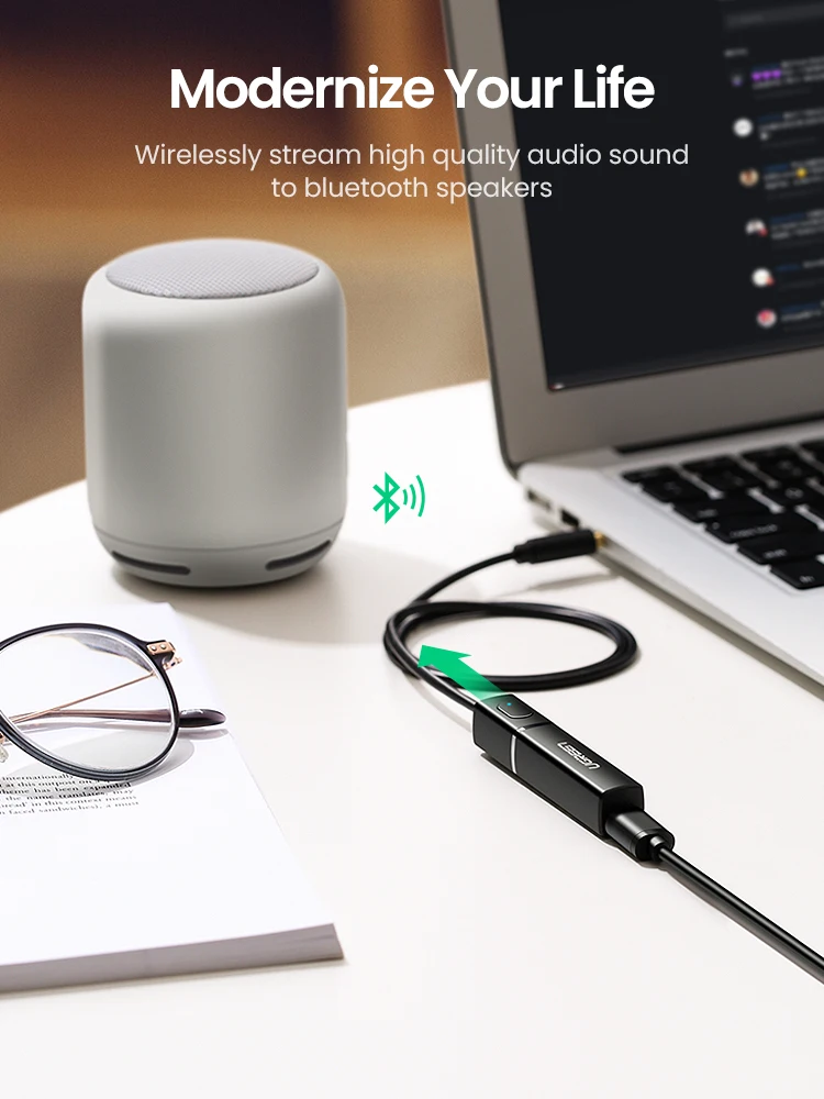 Bluetooth трансмиттер Ugreen 5.0 наушники для ТВ ПК PS4 aptX LL 3 5 мм AUX SPDIF оптический и аудио