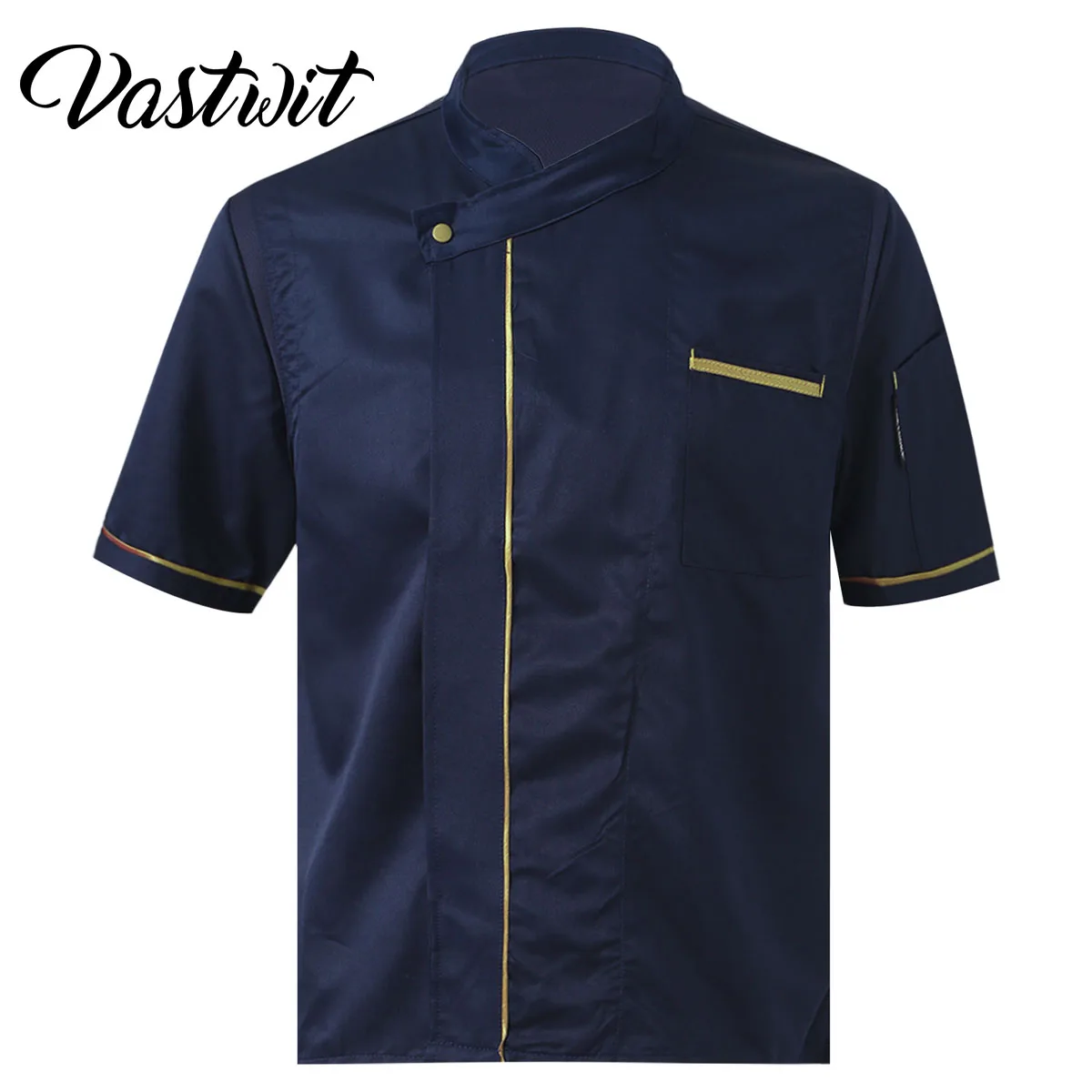 Unisex Chef Jackets Cooking Jacket Restaurant Kitchen Hotel Working Coat Short Sleeve Catering Chef Uniform Chef Shirt summer catering chef work clothes short sleeved long sleeved hotel kitchen chef jacket chef uniform