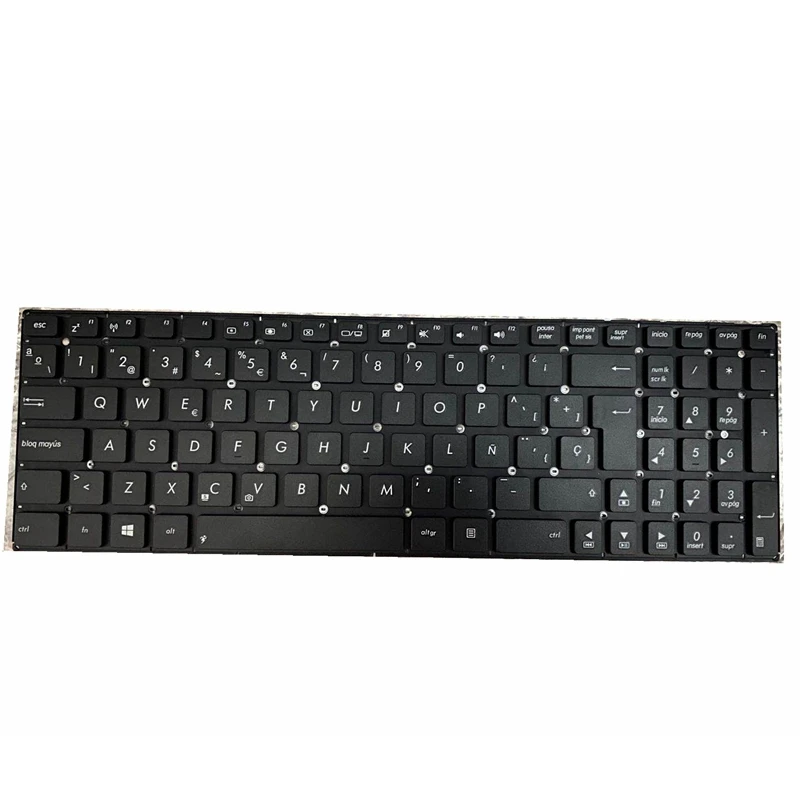 

Plastic Black Spanish Full Keyboard For ASUS x551 X551M X551MA X551C X551CA SP