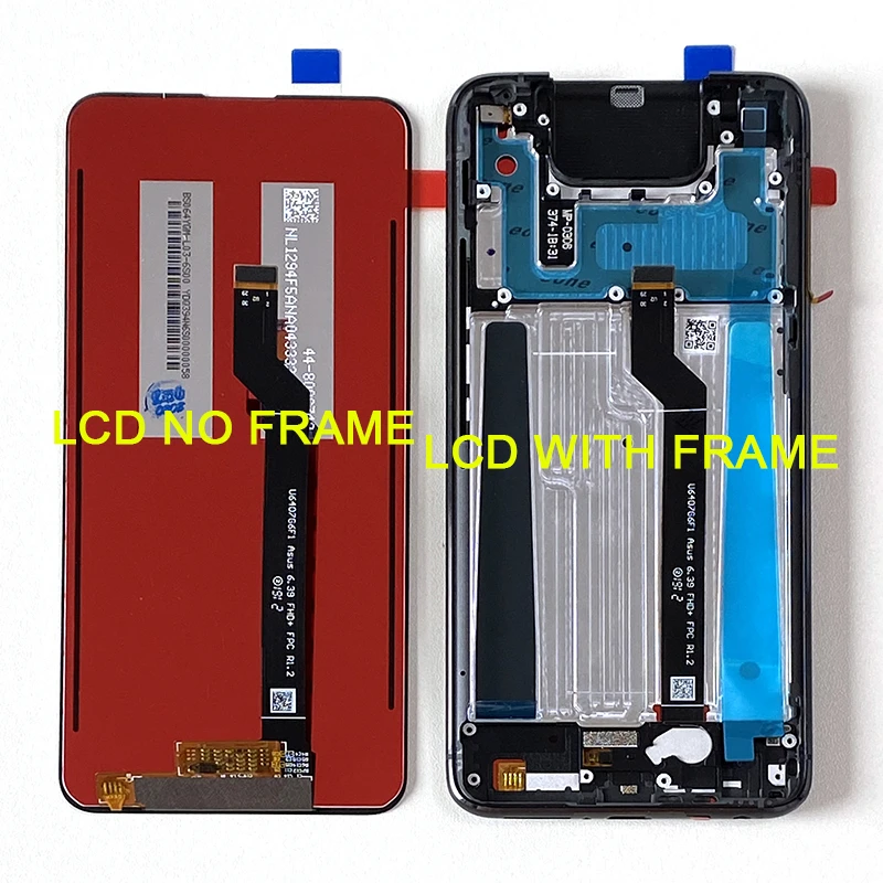 screen for lcd phones best 6.4" Original M&Sen For Asus Zenfone 6 ZS630KL LCD Display Screen Frame+Touch Panel Digitizer For ASUS 01WD ZS630KL I01WD lcd cell phone