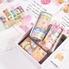 Kawaii Washi Tape 5Rolls Korean Stationery Material Escolar Papeterie Cute Stickers Masking Tape Scrapbook Adhesiva Washitape 1