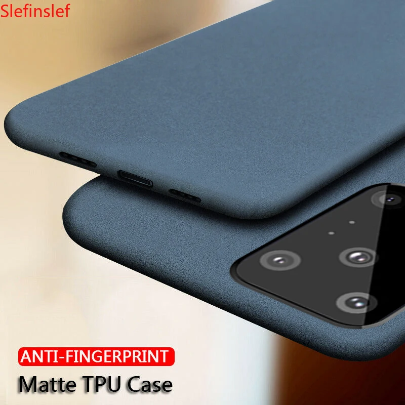 Ультратонкий матовый мягкий чехол для телефона Samsung S20 A51 A71 A10 A20 A20E A30 A50 A70 A9 A7 A6 A8 2018