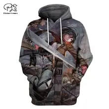 Plstar moletom costo do mundo, mais novo modelo 2021, unissex, estampa 3d, anime, attack on titan, com capuz, casaco, jaqueta