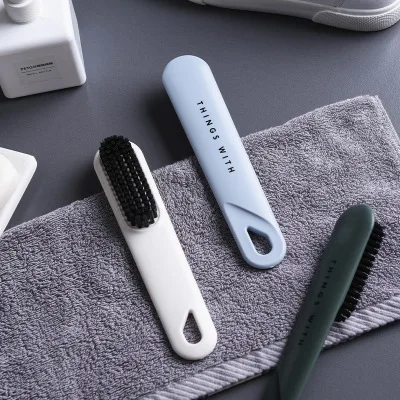 

1PC Plastic Soft Handle Household Cleaning Tools Multipurpose Cleaner Sneaker Shoes Brush White Shoe Cleaner Shoes Wash Brush
