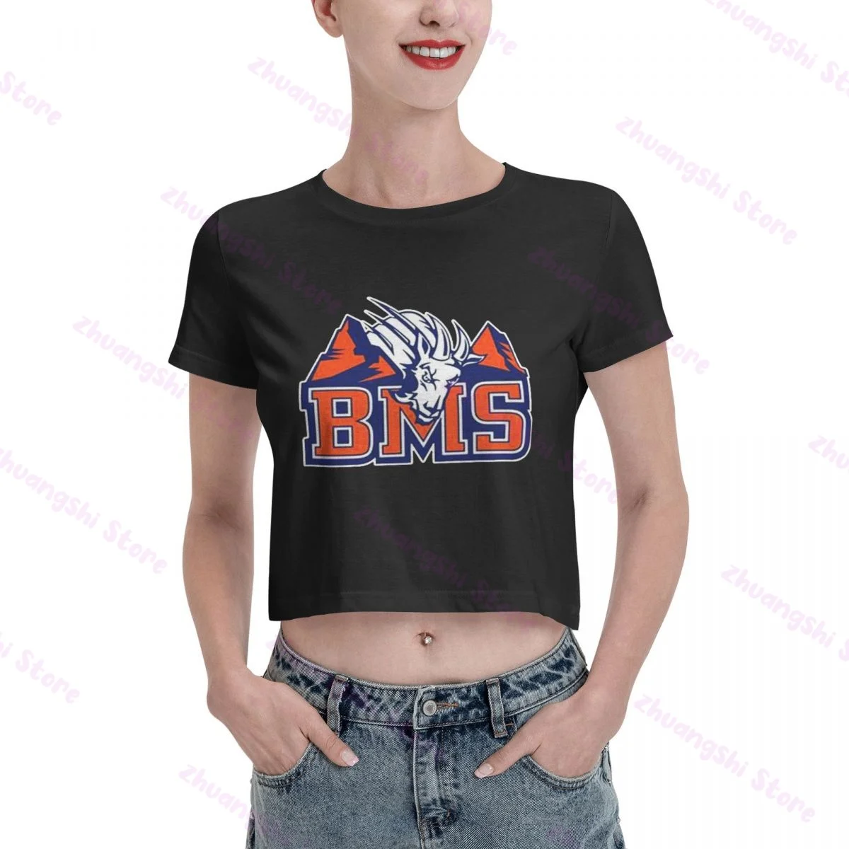women's Fashion Blue Mountain State Bms 