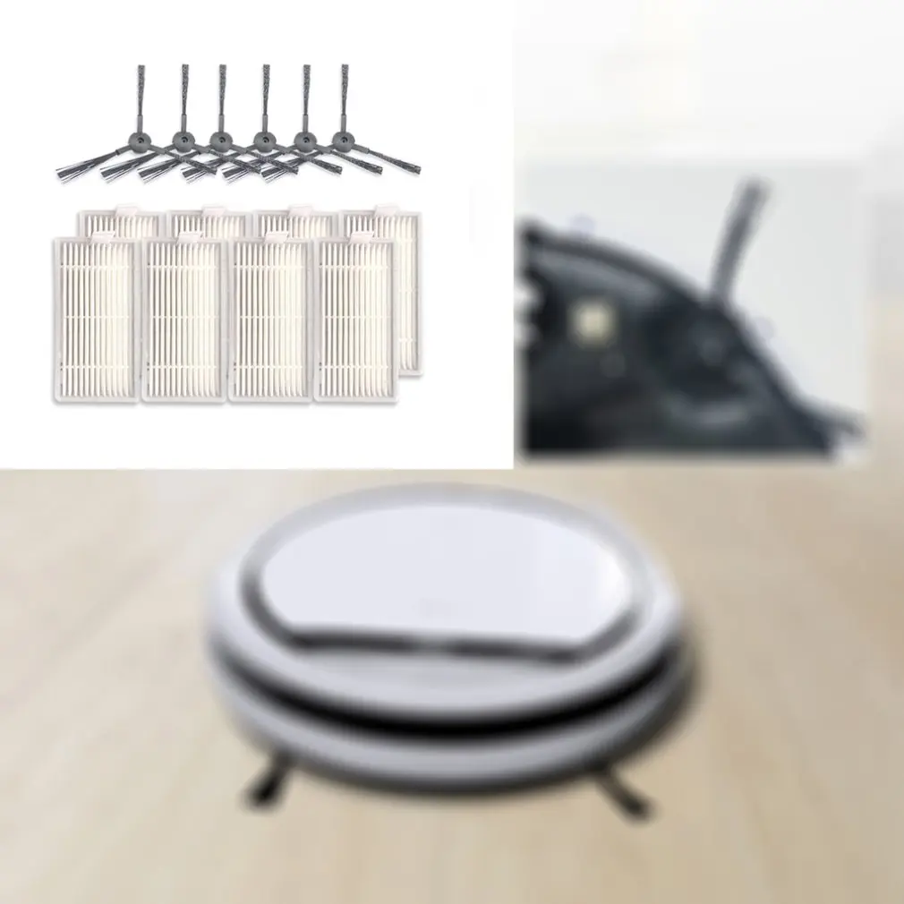 For ILife v5 side Brushes Unid + MOP Unid + HEPA Unid filter for iLife v55 robot Accessories
