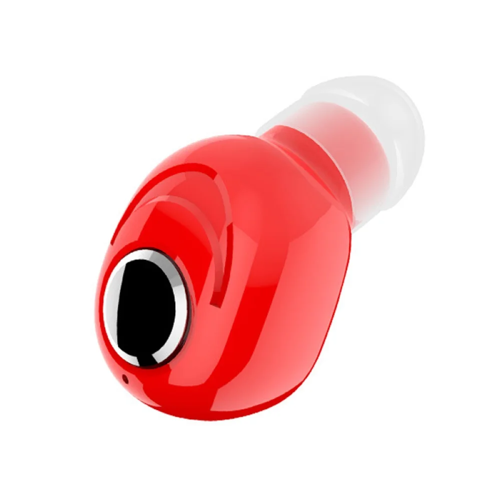 L16 портативный одиночный правый ухо беспроводной Bluetooth 5,0 наушники водонепроницаемые спортивные наушники с/без зарядного устройства - Цвет: Red without Box