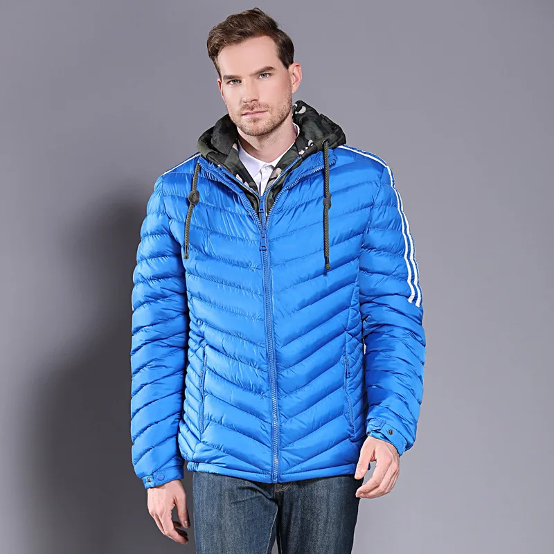New Style Plus-sized 7XL MEN'S Solid Color Warm Cotton Coat Hot Selling Hooded Stand Collar Cotton Overcoat Men's