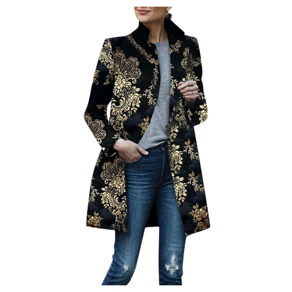 Свитер женский длинный рукав Леопардовый принт кардиган открытая лицевая сторона куртки осеннее повседневное пальто blusas femininas sueter mujer invierno# 2F
