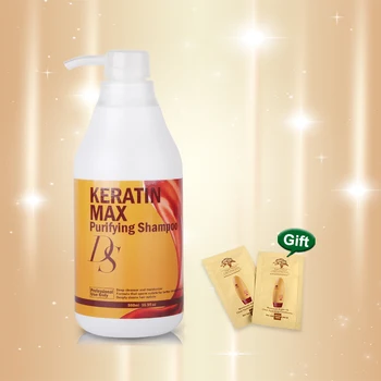 

DS Max Brazilian Keratin Treatment 500ML Purifying Shampoo Deep Cleaning Hair Before Straighten Hair Care Salon Products 11.11