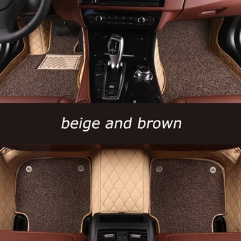 

kalaisike Custom car floor mats For Honda all models civic crv accord fit odyssey city crz urv GIENIA Jade Elysion CIIMO Spirior